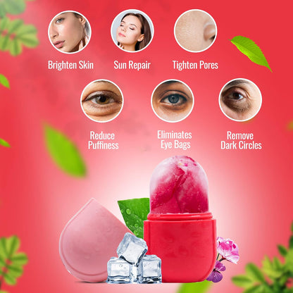Purity Glow Ice Roller for Natural Skin Revival